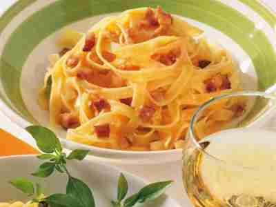 Tagliatelle Carbonara
