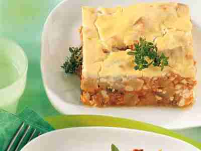 Auberginen-Joghurt-Auflauf
