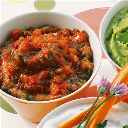 Tomaten-Ajvar-Dip