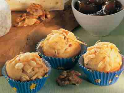 Kartoffel-Muffins mit Schinken