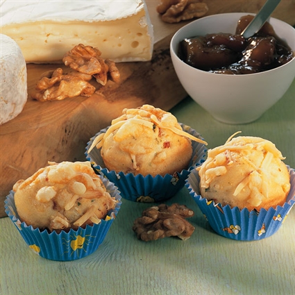 Kartoffel-Muffins mit Schinken