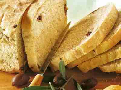Fetabrot mit Oliven – Rezept für den Brotbackautomat