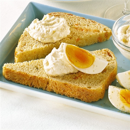 Räucherlachsbrot – Rezept für den Brotbackautomat