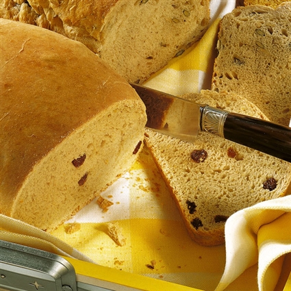 Halloween-Kürbisbrot – Rezept für den Brotbackautomat