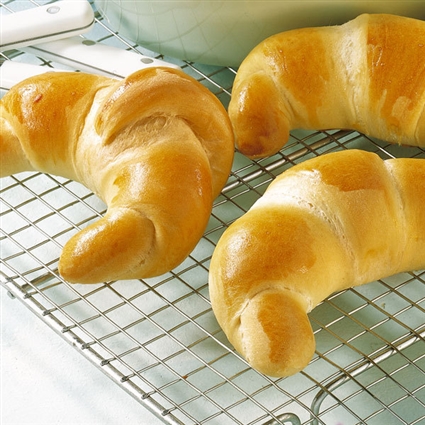 Frühstückshörnchen – für den Brotbackautomat