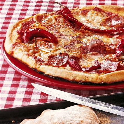 Pizza diavolo