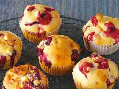 Histaminarme Cranberry-Muffins