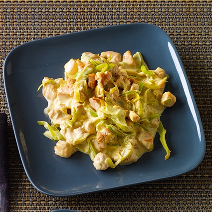 Würziger Putensalat mit Curry