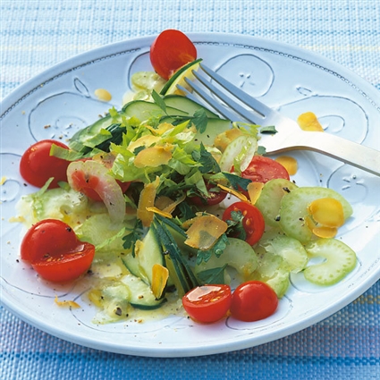 Selleriesalat mit Bottarga