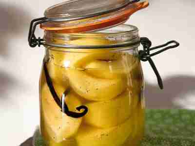 Äpfel mit Vanille