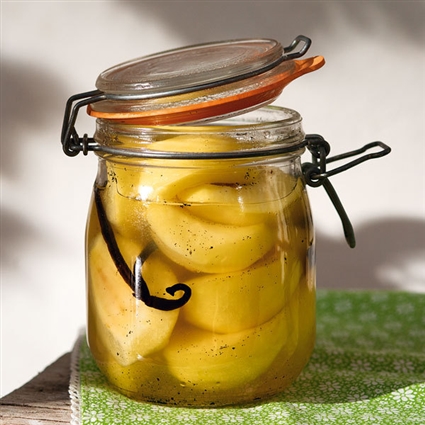 Äpfel mit Vanille