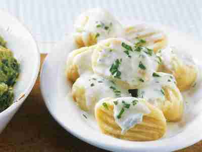 Gnocchi mit Gorgonzolasauce