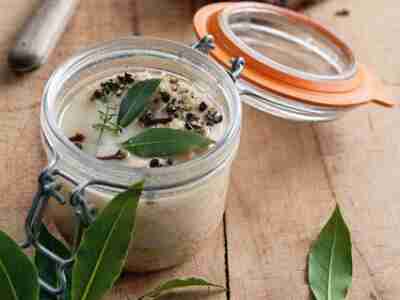Schweine-Rillettes mit Lorbeer