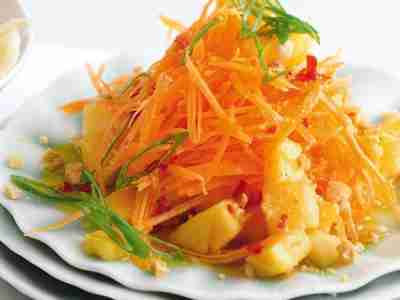Scharfer Möhrensalat