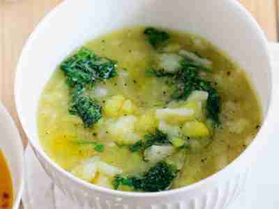 Kartoffel-Petersilien-Suppe