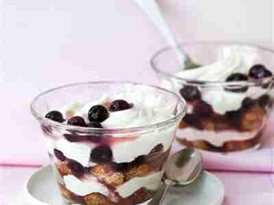 Heidelbeer-Tiramisu