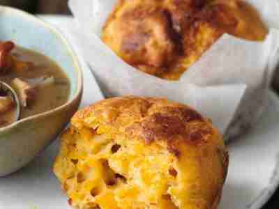 Muskatkürbis-Muffins