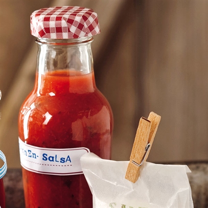 Nektarinen-Koriander-Salsa