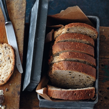 Hirsebrot mit Hanf