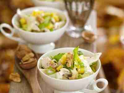 Geflügelsalat mit Mango