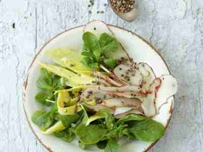 Wintersalat mit Topinambur