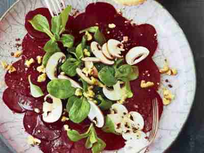 Getrüffeltes Rote-Bete-Carpaccio