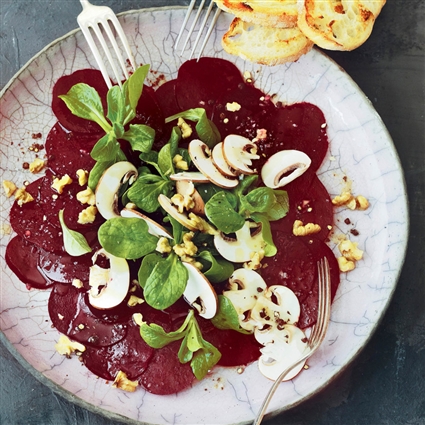 Getrüffeltes Rote-Bete-Carpaccio