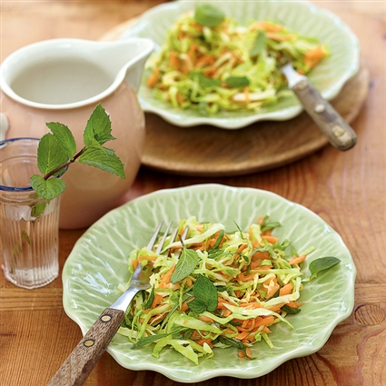 Spitzkohlsalat mit Minze