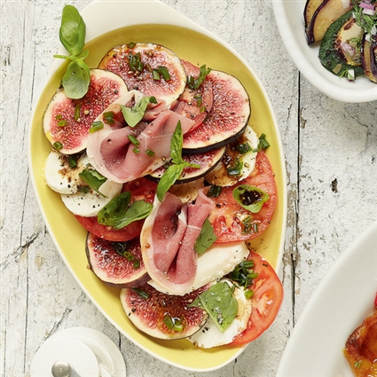 Caprese mit Feigen