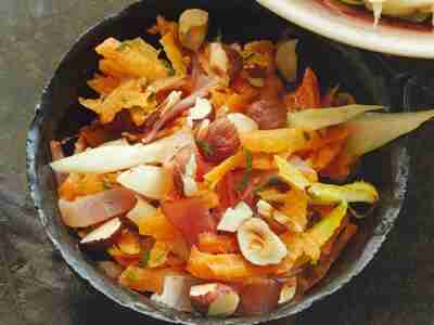 Herzhafter Möhrensalat