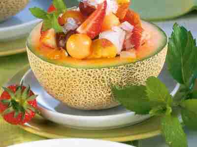 Persischer Melonensalat