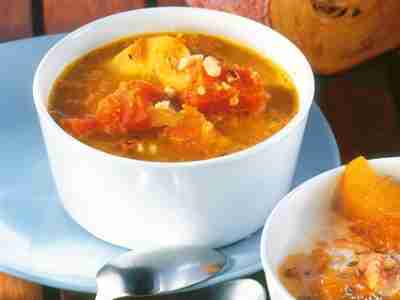 Karibische Kürbissuppe