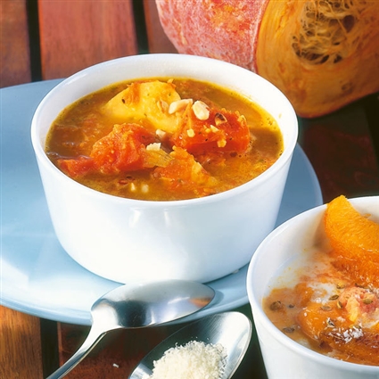 Karibische Kürbissuppe