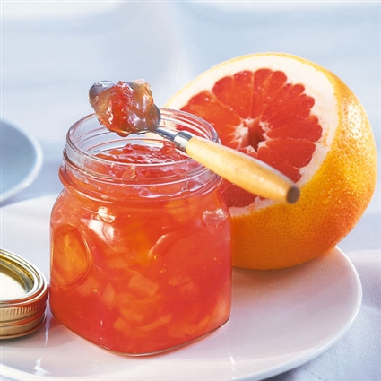 Melonen-Grapefruit-Konfitüre
