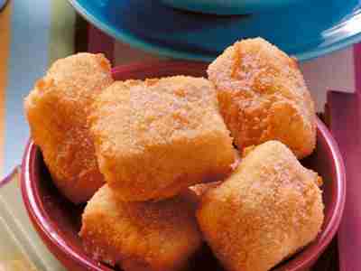 Spanische gebratene Puddingschnitten