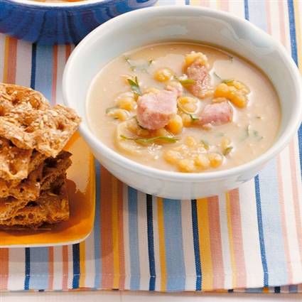 Gelbe Erbsensuppe