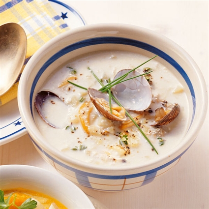 Clam Chowder: Venusmuscheln