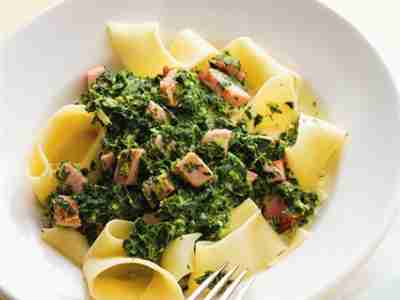 Grünkohl-Pasta