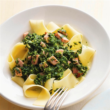 Grünkohl-Pasta
