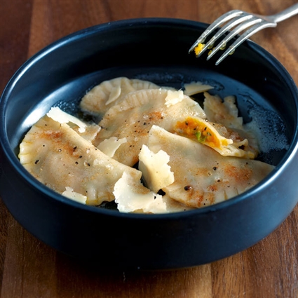 Ravioli mit Kürbisfüllung