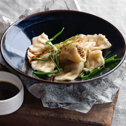 Chinesische Teigtaschen »Jiaozi«