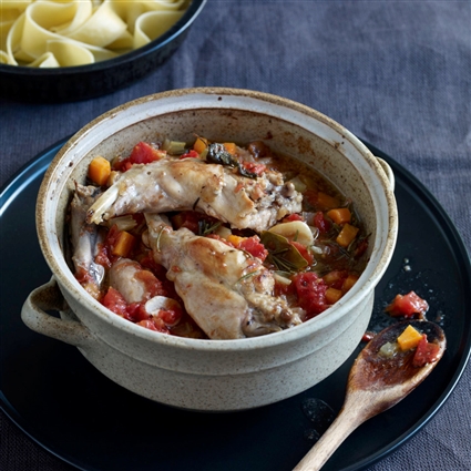 Toskanisches Kaninchenragout