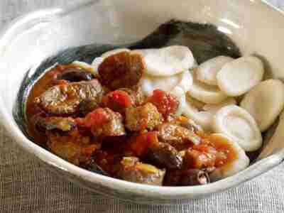 Lammragout mit Oliven und Orange