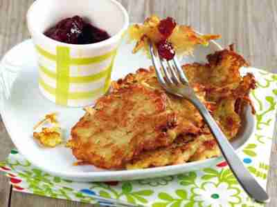 Kartoffelpuffer mit Thymian