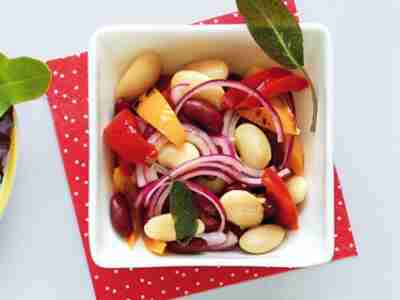 Bohnen-Paprika-Salat