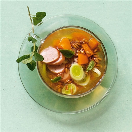 Weizen-Lauch-Eintopf