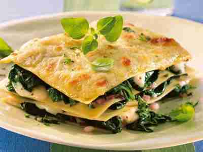 Kräuterlasagne