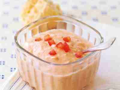 Garnelen-Tomaten-Creme