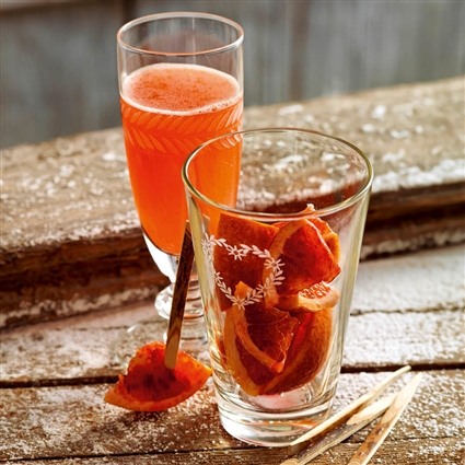 Zitrus-Ingwer-Sirup mit Gewürzen