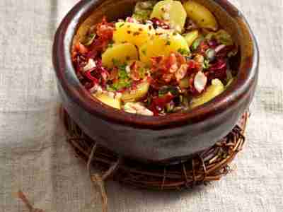 Kartoffelsalat mit Radicchio